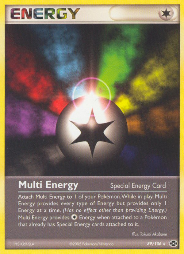 Multi Energy 89/106 Rare | Emerald | Pokemon Card