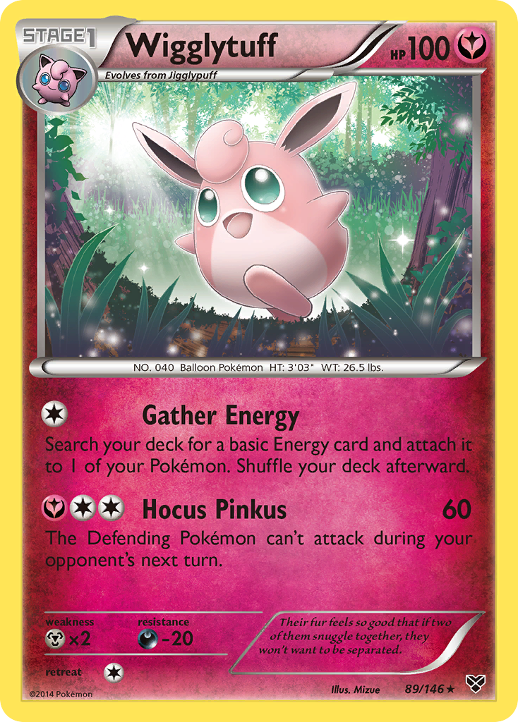 Wigglytuff 89/146 Rare | XY | Pokemon Card