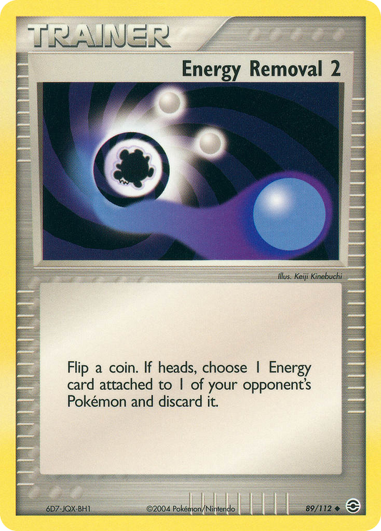 Energy Removal 2 89/112 Uncommon | FireRed & LeafGreen | Pokemon Card