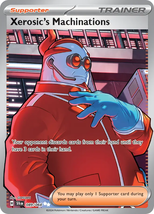 Xerosic's Machinations 89/64 Ultra Rare | Shrouded Fable | Pokemon Card