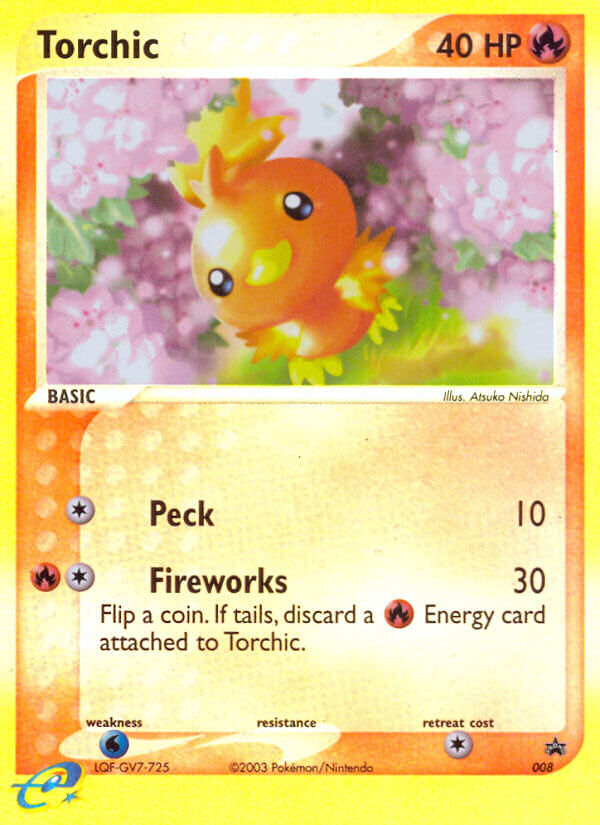 Torchic #8 Promo | Nintendo Black Star Promos | Pokemon Card