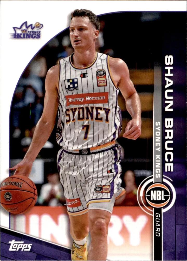 Shaun Bruce #90 Sydney Kings | 2023-24 Topps NBL | NBL Trading Card