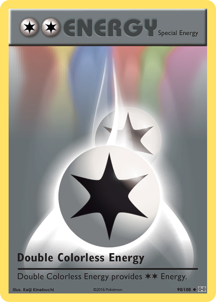 Double Colorless Energy 90/108 Uncommon | Evolutions | Pokemon Card