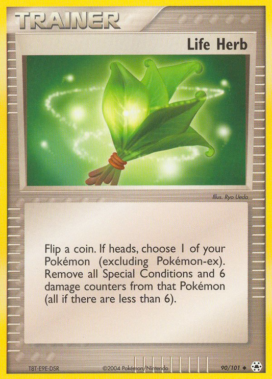Life Herb 90/101 Uncommon | Hidden Legends | Pokemon Card