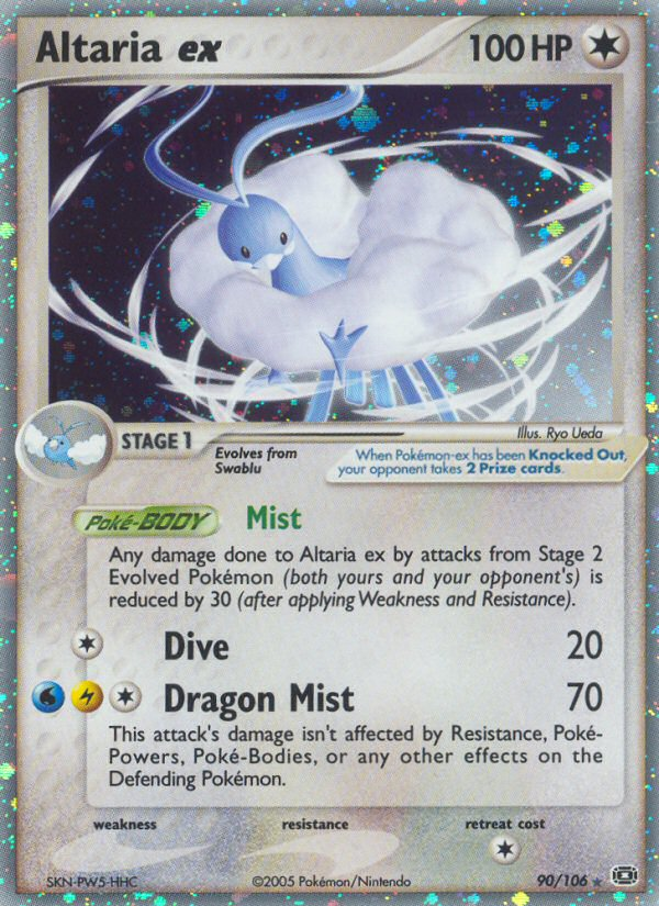 Altaria ex 90/106 Rare Holo EX | Emerald | Pokemon Card