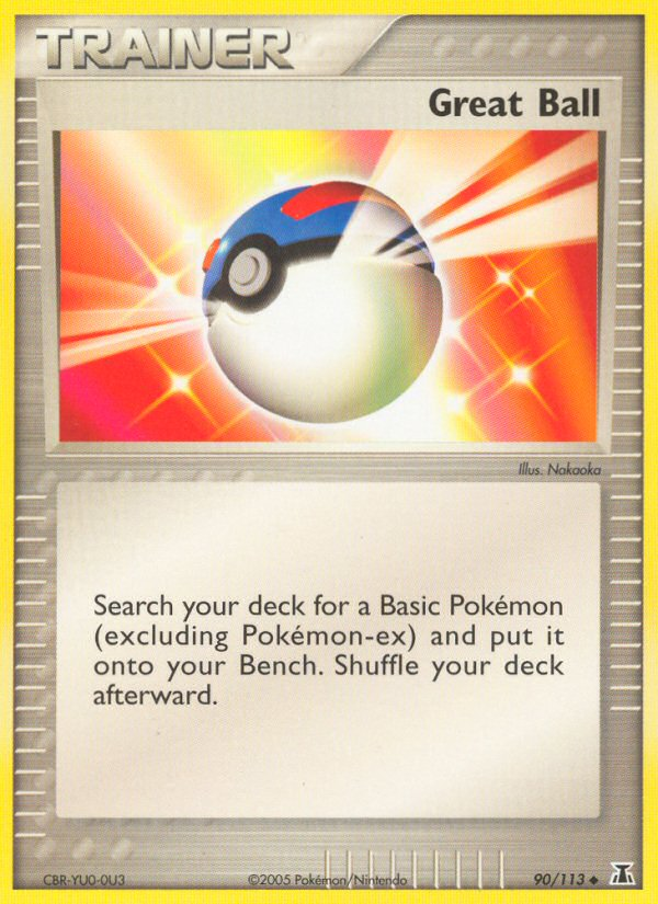 Great Ball 90/113 Uncommon | Delta Species | Pokemon Card