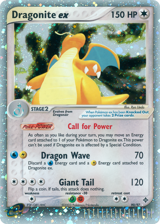 Dragonite ex 90/97 Rare Holo EX | Dragon | Pokemon Card