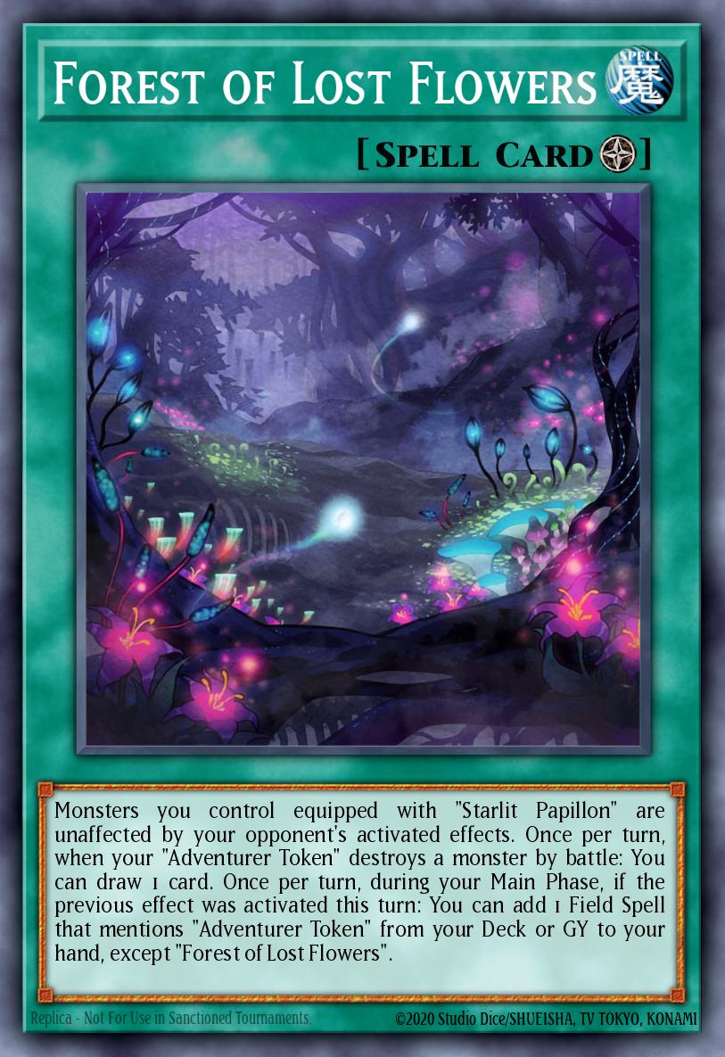 yugioh good cards Forest of Lost Flowers - GRCR-EN034 Rare