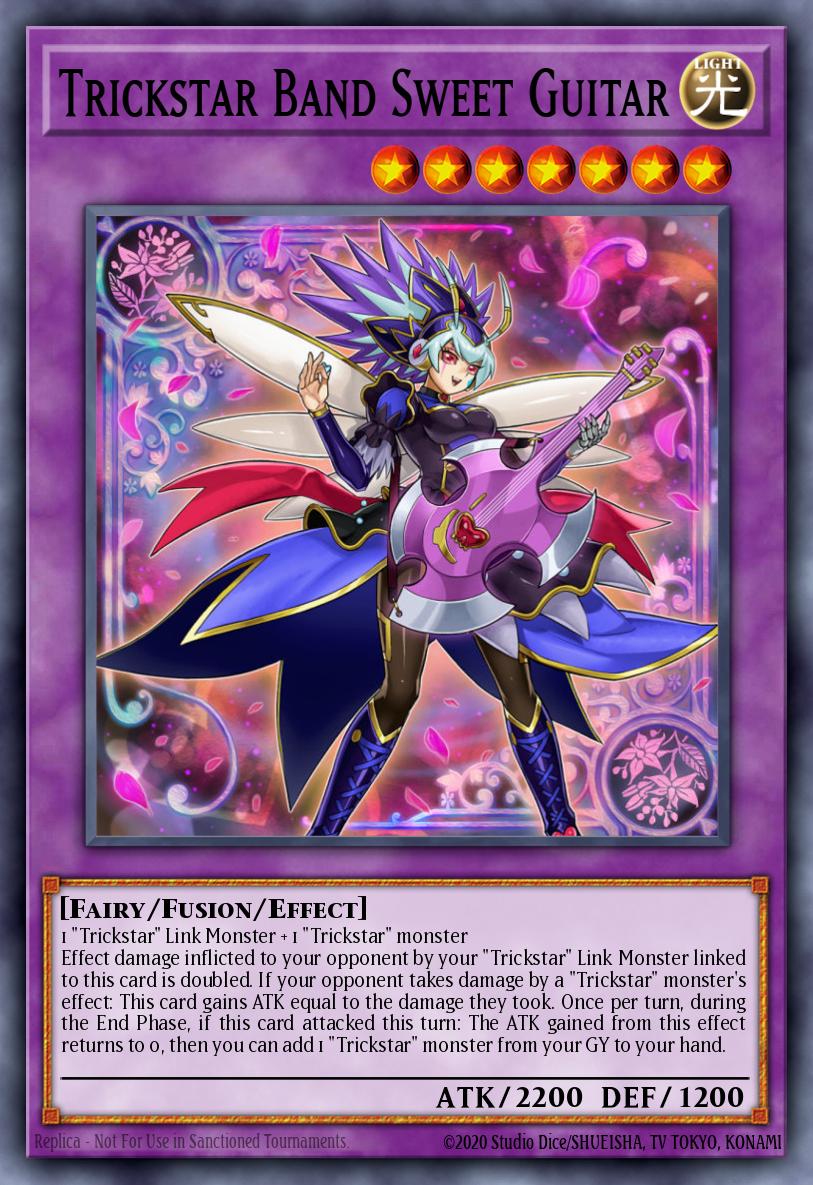Trickstar Band Sweet Guitar - SAST-EN033 Super Rare | Yu-Gi-Oh! Card Brickheads Collectables Trickstar Band Sweet Guitar - SAST-EN033 Super Rare | Yu-Gi-Oh! Card Brickheads Collectables