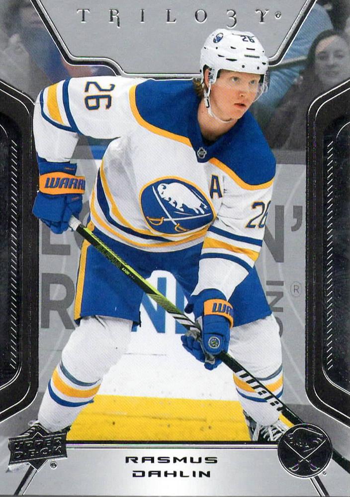 Rasmus Dahlin #91 Buffalo Sabres | 2023-24 Upper Deck Trilogy | NHL Trading Card