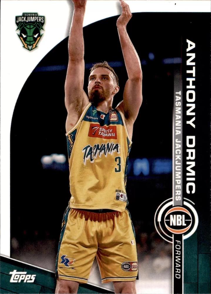 Anthony Drmic #91 Tasmania JackJumpers | 2023-24 Topps NBL | NBL Trading Card