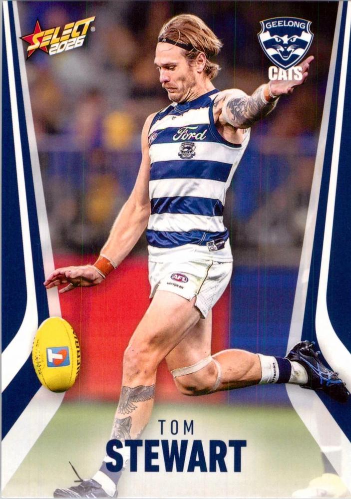 Tom Stewart #91 Geelong Cats | 2026 Select AFL Footy Stars | Trading Card
