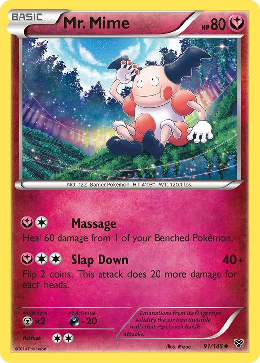 Mr. Mime 91/146 Uncommon | XY | Pokemon Card