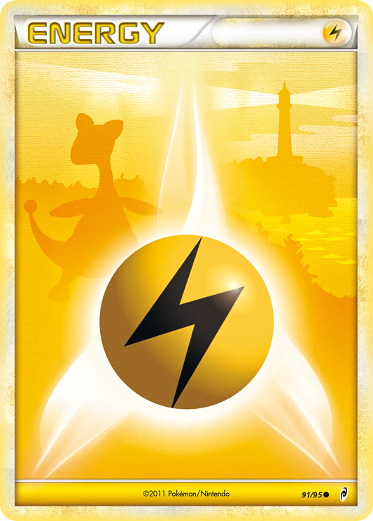 Lightning Energy 91/95 Common | Call of Legends | Pokemon Card