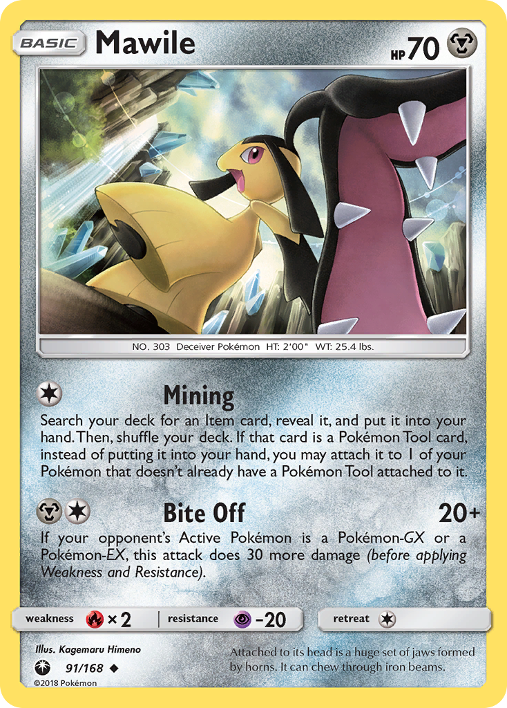 Mawile 91/168 Uncommon | Celestial Storm | Pokemon Card