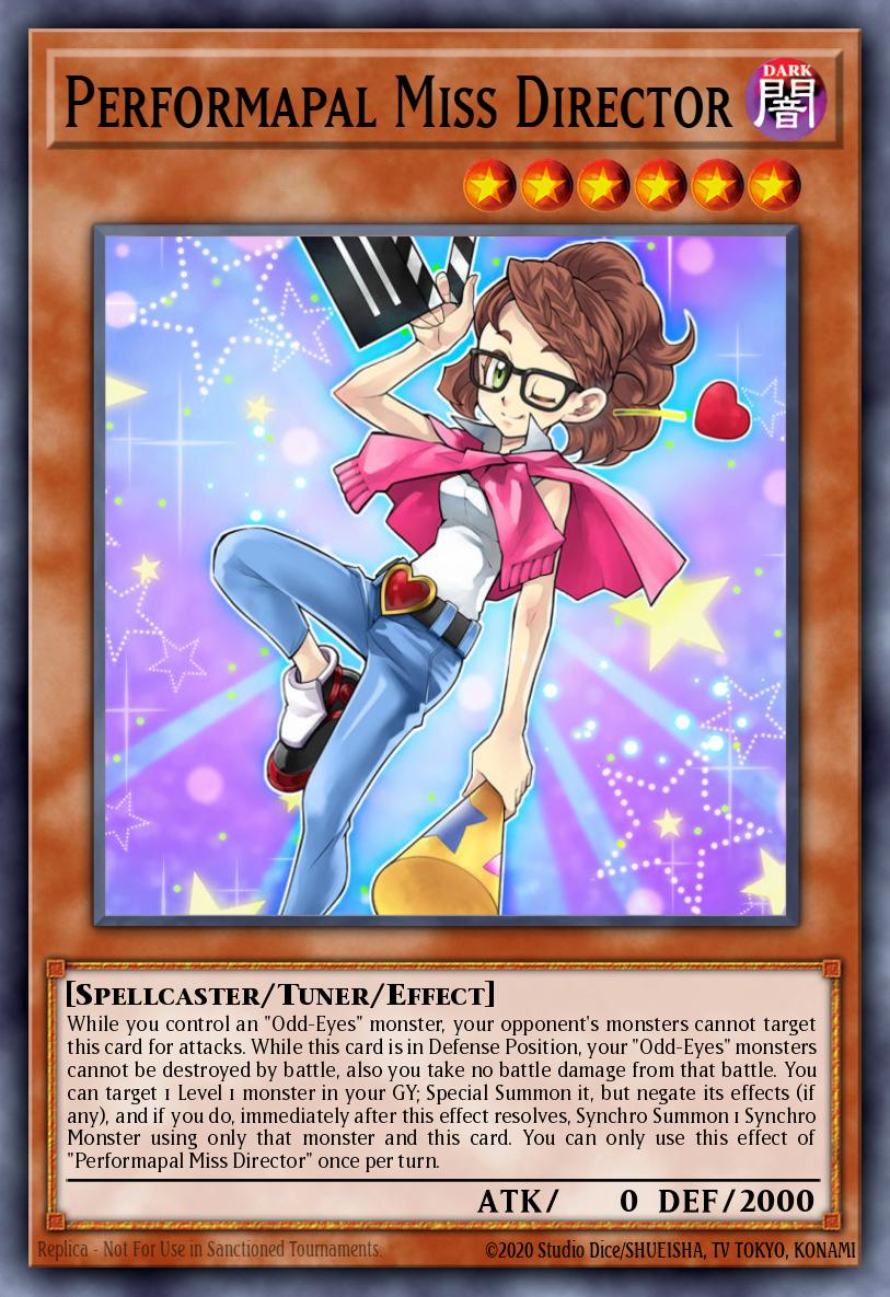Performapal Miss Director - GFP2-EN035 Ultra Rare | Yu-Gi-Oh! Card Brickheads Collectables Performapal Miss Director - GFP2-EN035 Ultra Rare | Yu-Gi-Oh! Card Brickheads Collectables