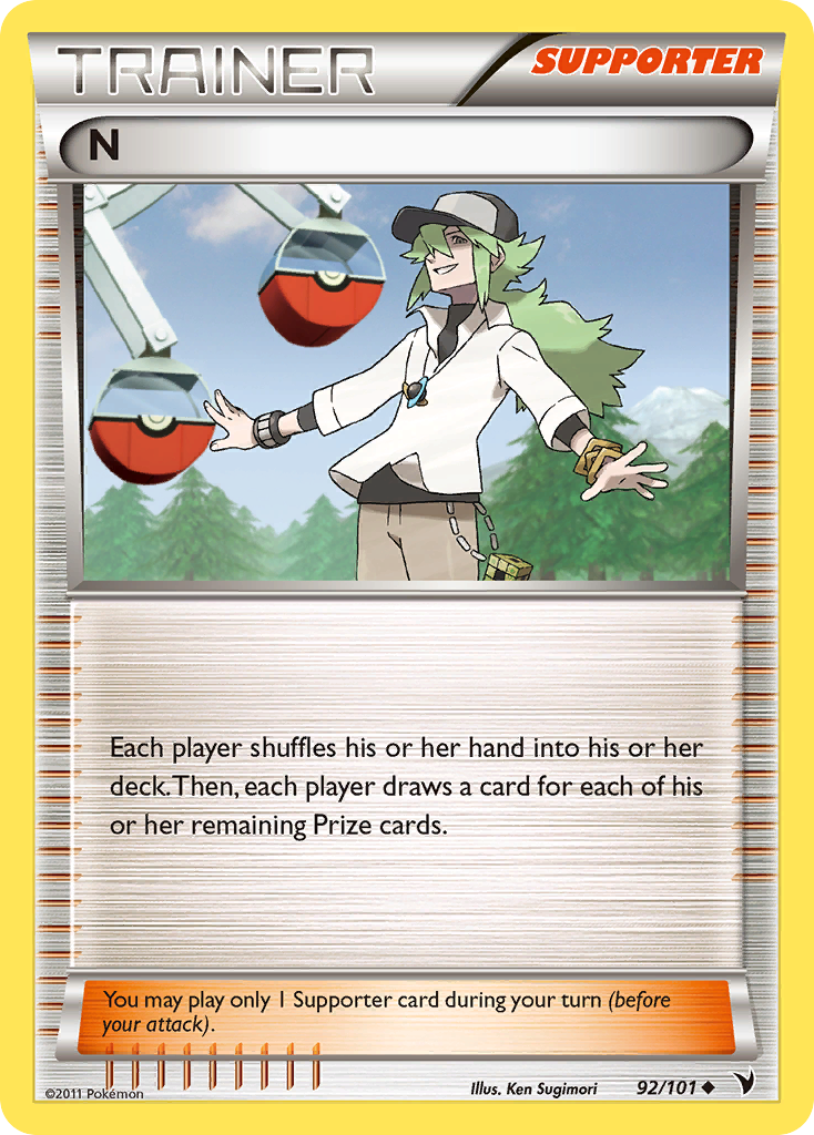 N 92/101 Uncommon | Noble Victories | Pokemon Card