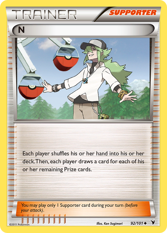 N 92/101 Uncommon | Noble Victories | Pokemon Card
