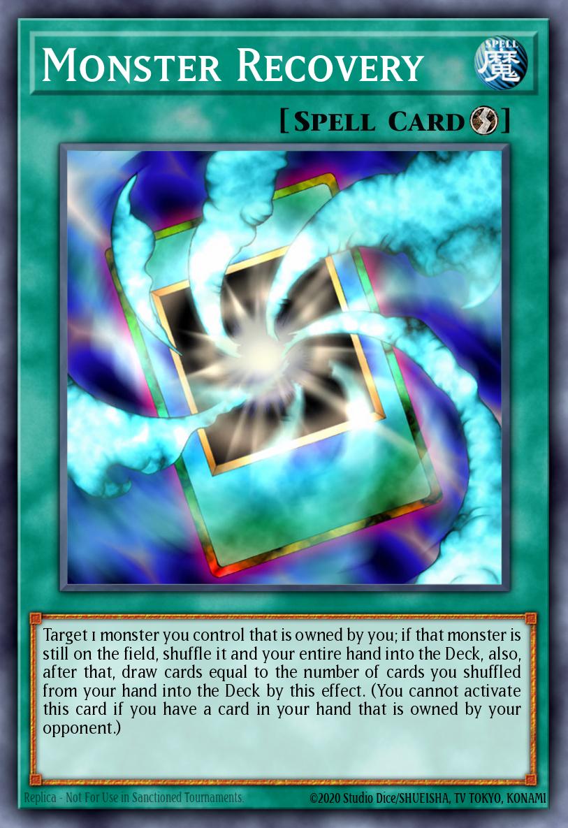 yugioh monsters that draw cards Monster Recovery - PSV-066 Rare