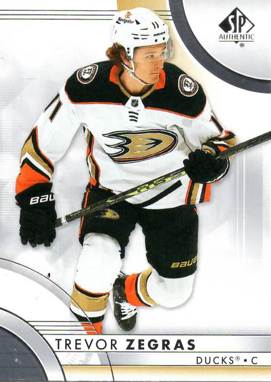 Trevor Zegras #93 Anaheim Ducks | 2023-24 SP Authentic | NHL Trading Card