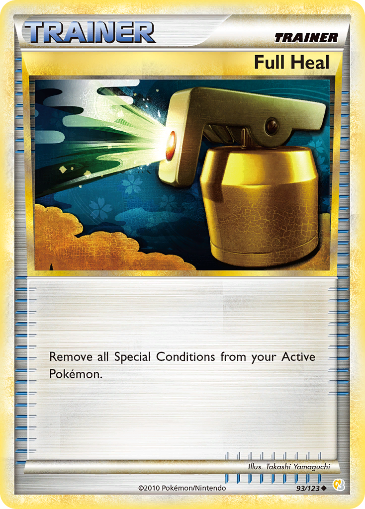 Full Heal 93/123 Uncommon | HeartGold & SoulSilver | Pokemon Card
