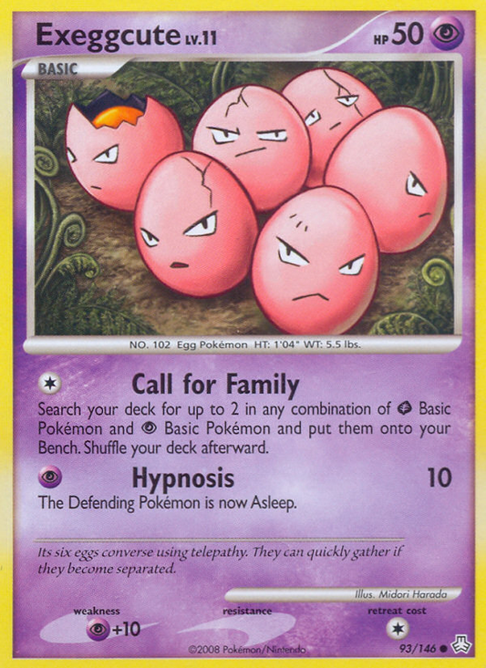 Exeggcute 93/146 Common | Legends Awakened | Pokemon Card