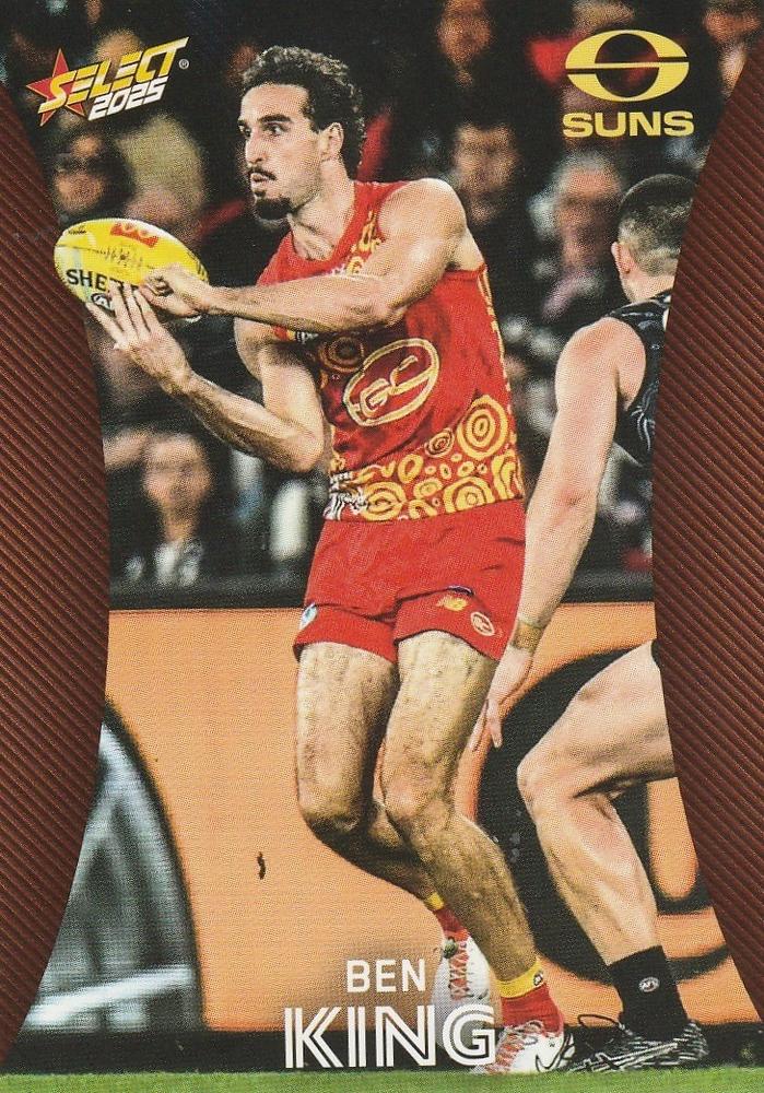Ben King #94 Gold Coast Suns | 2025 Select AFL Footy Stars | Trading Card