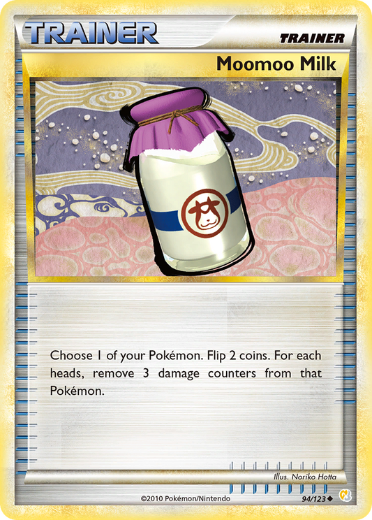 Moomoo Milk 94/123 Uncommon | HeartGold & SoulSilver | Pokemon Card