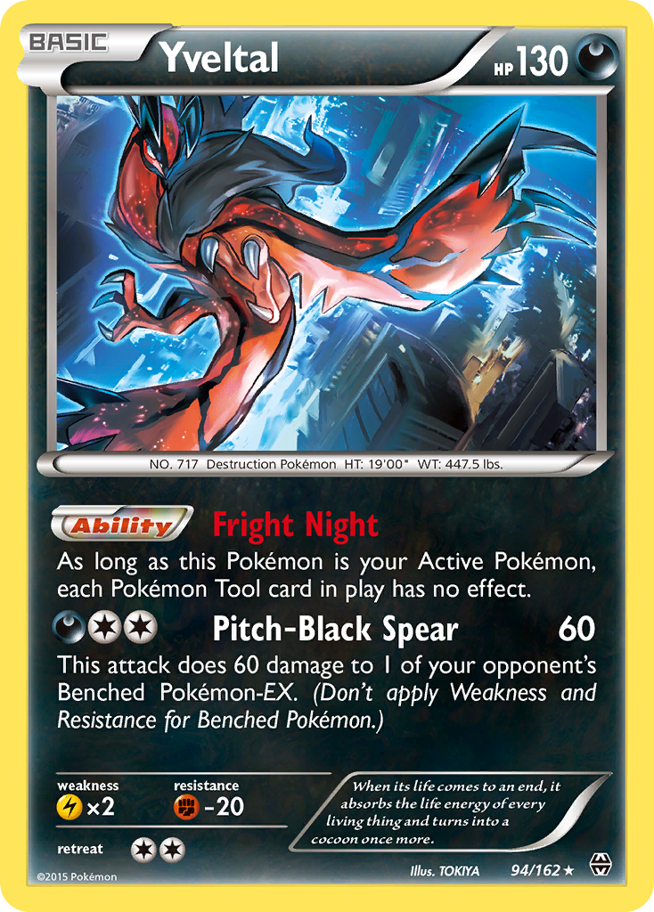 Buy Yveltal Rare | BREAKthrough | Pokemon Card Australia  Brickheads  Collectables