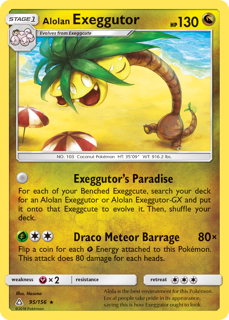 Buy Alolan Exeggutor Rare | Ultra Prism