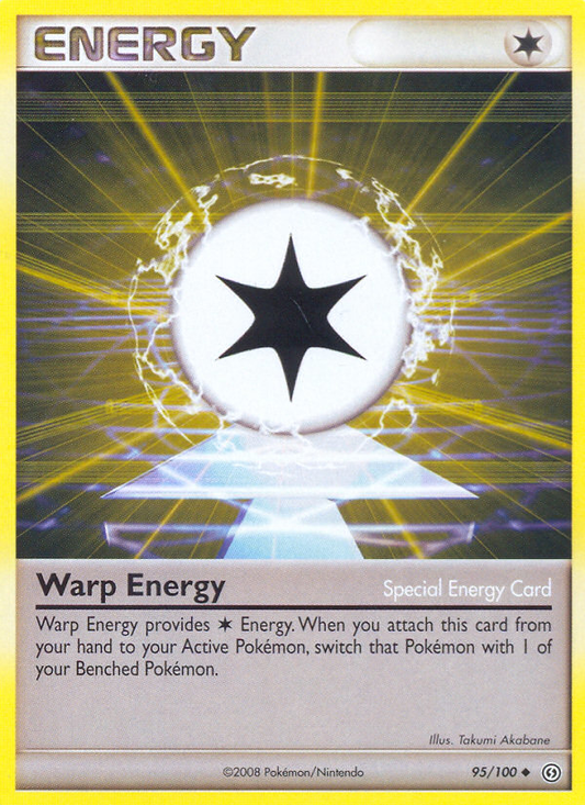 Warp Energy 95/100 Uncommon | Stormfront | Pokemon Card