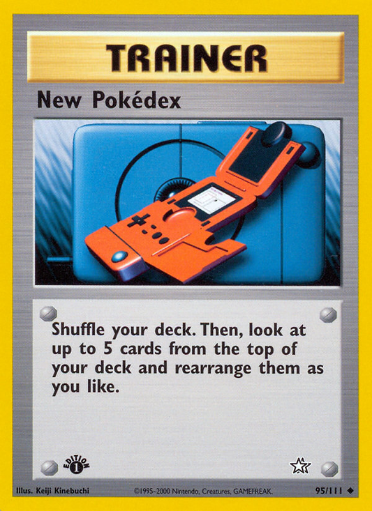 New Pokédex 95/111 Uncommon | Neo Genesis | Pokemon Card