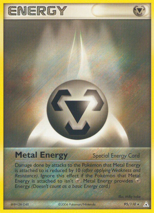 Metal Energy 95/110 Rare | Holon Phantoms | Pokemon Card