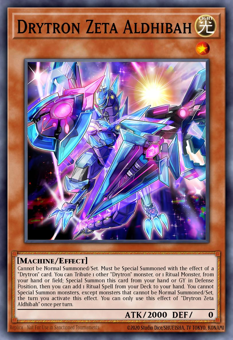 drytron cards yugioh Drytron Zeta Aldhibah - GEIM-EN028 Rare