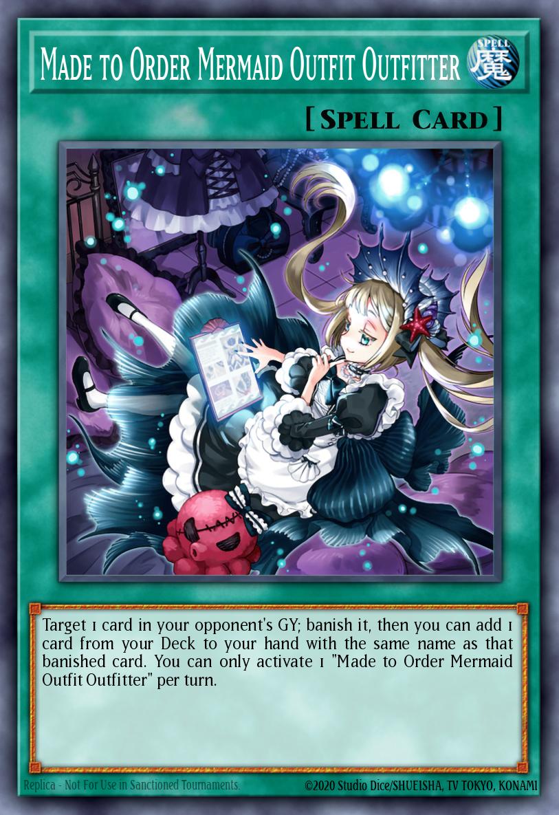 yugioh banish cards Made to Order Mermaid Outfit Outfitter - PHHY-EN085 Super Rare