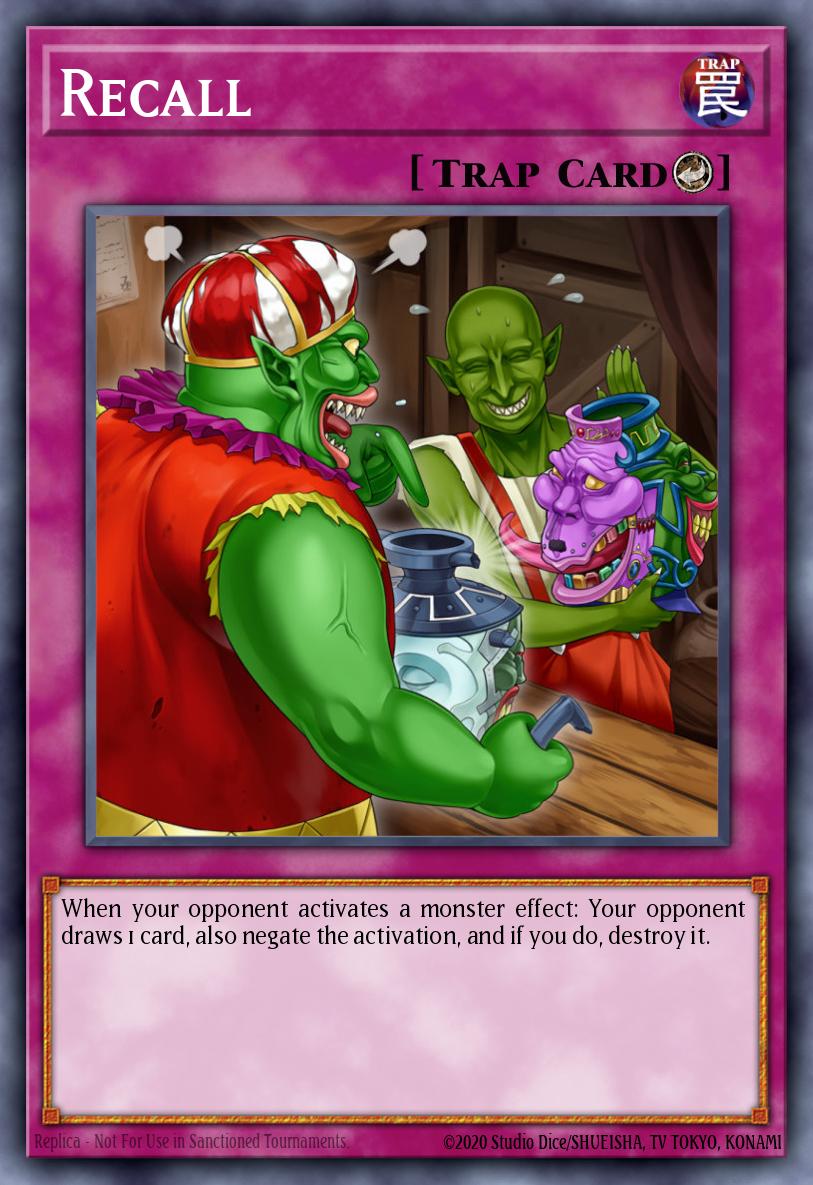 Recall - COTD-EN078 Rare | Yu-Gi-Oh! Card Brickheads Collectables Recall - COTD-EN078 Rare | Yu-Gi-Oh! Card Brickheads Collectables