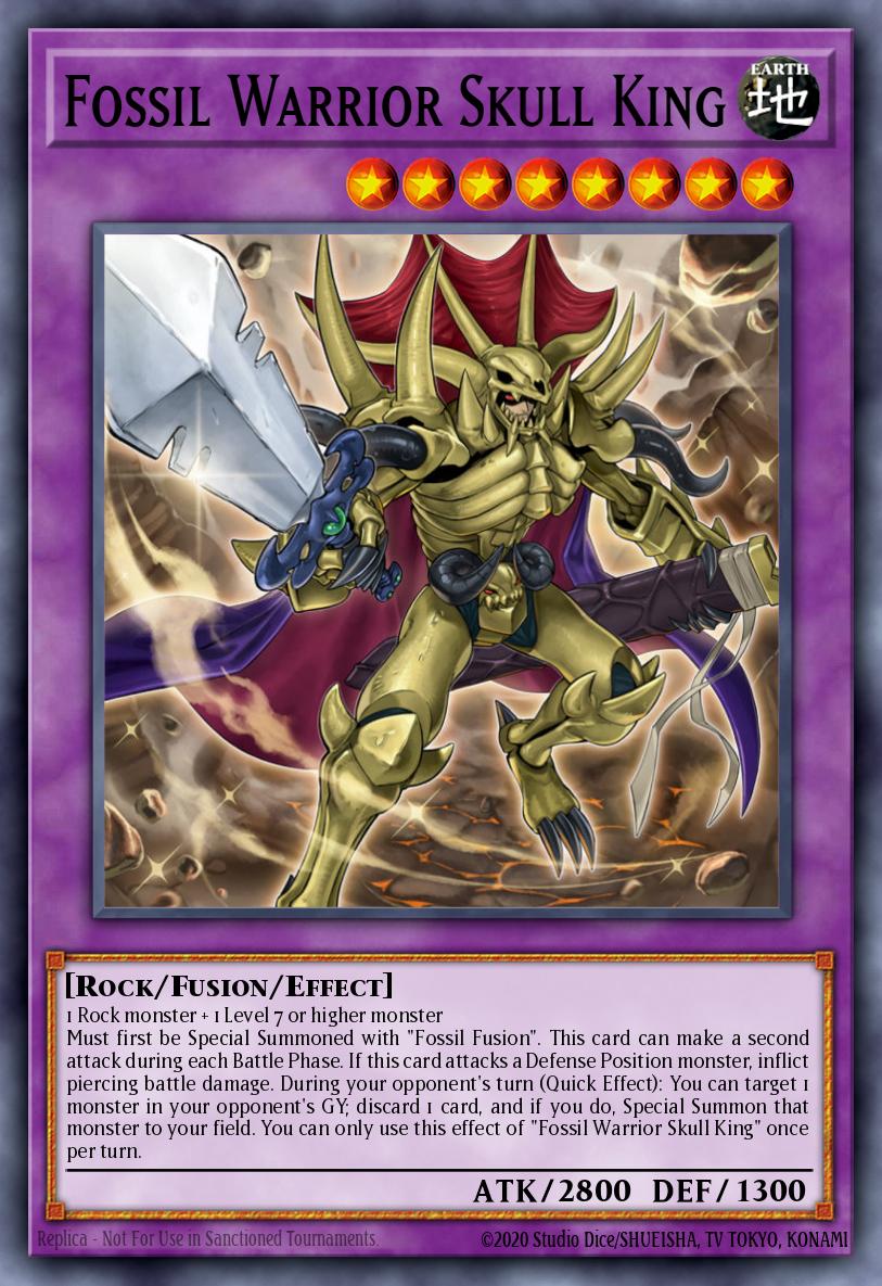 Fossil Warrior Skull King - BLAR-EN006 Secret Rare | Yu-Gi-Oh! Card Brickheads Collectables Fossil Warrior Skull King - BLAR-EN006 Secret Rare | Yu-Gi-Oh! Card Brickheads Collectables
