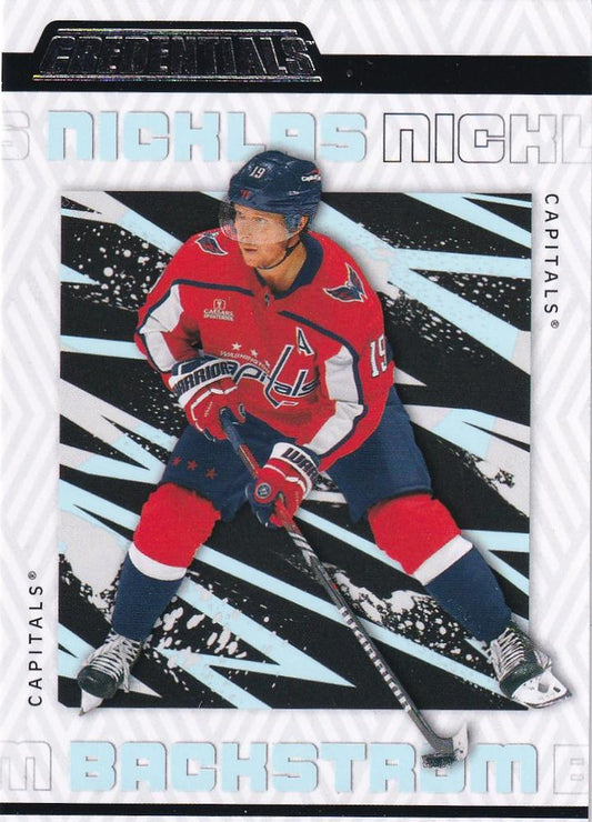 Nicklas Backstrom #96 Washington Capitals | 2023-24 Upper Deck Credentials | NHL Trading Card