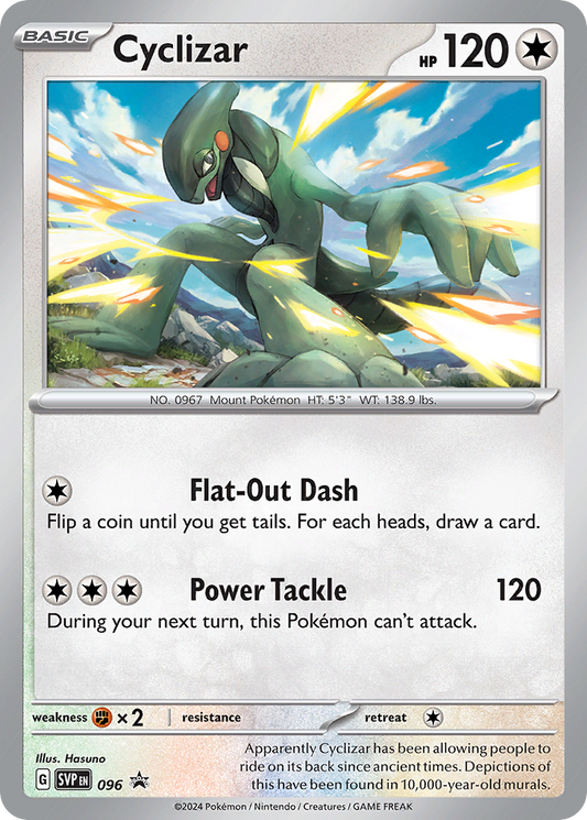 Cyclizar #96 Promo | Scarlet & Violet Black Star Promos | Pokemon Card