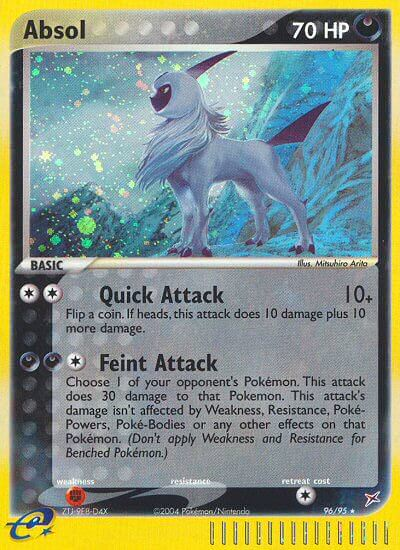 Absol 96/95 Rare Secret | Team Magma vs Team Aqua | Pokemon Card