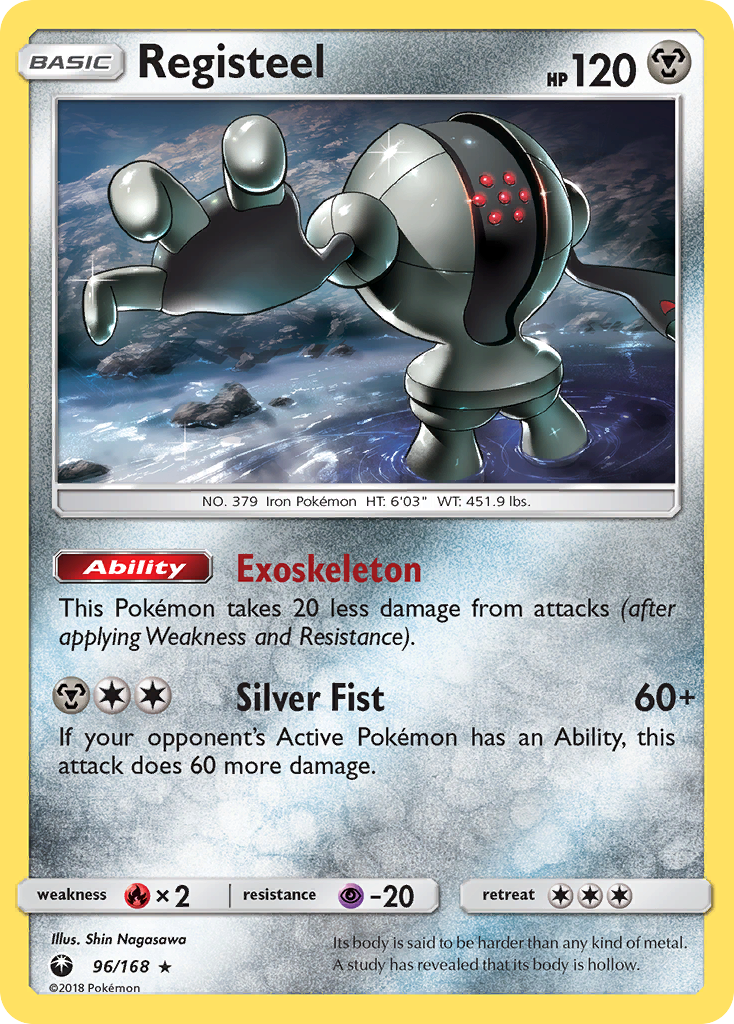 Registeel 96/168 Rare | Celestial Storm | Pokemon Card