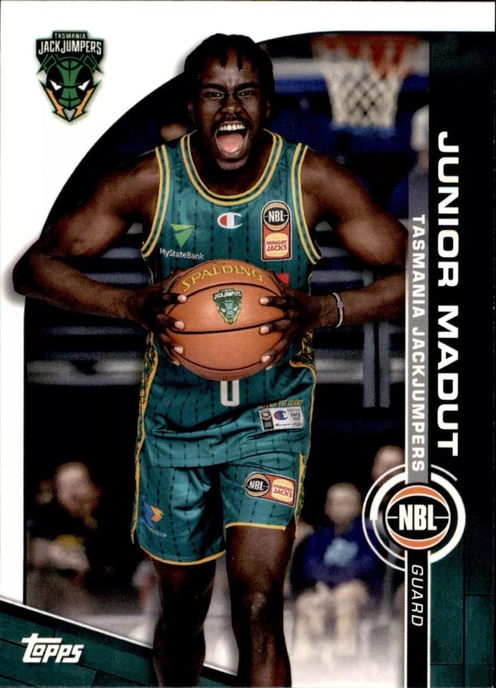 Junior Madut #97 Tasmania JackJumpers | 2023-24 Topps NBL | NBL Trading Card