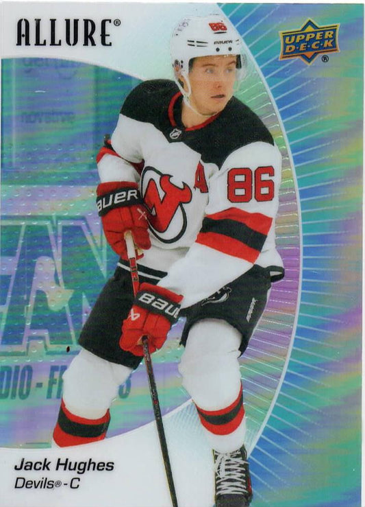 Jack Hughes #97 New Jersey Devils | 2023-24 Upper Deck Allure | NHL Trading Card