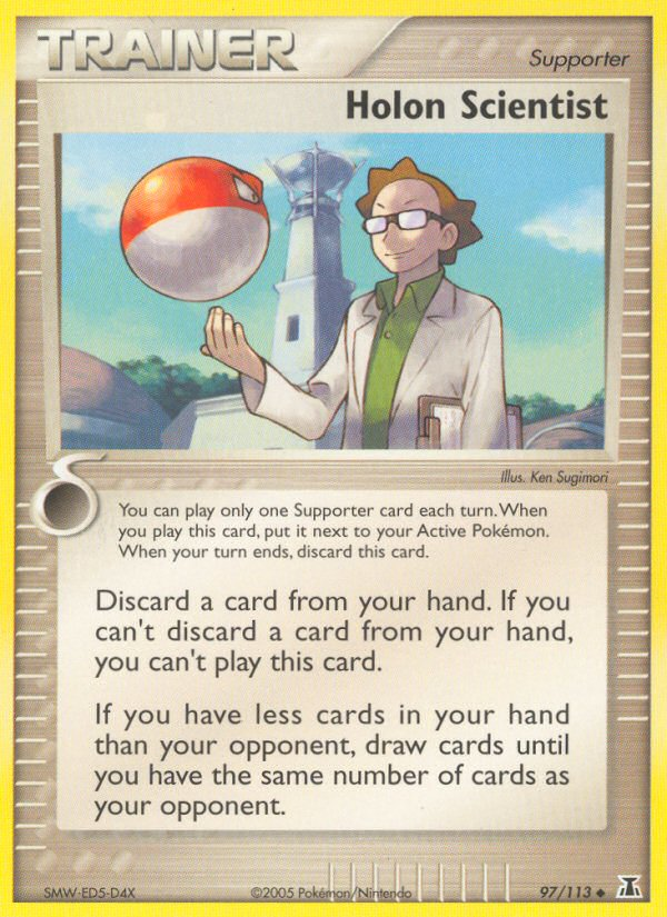 Holon Scientist 97/113 Uncommon | Delta Species | Pokemon Card