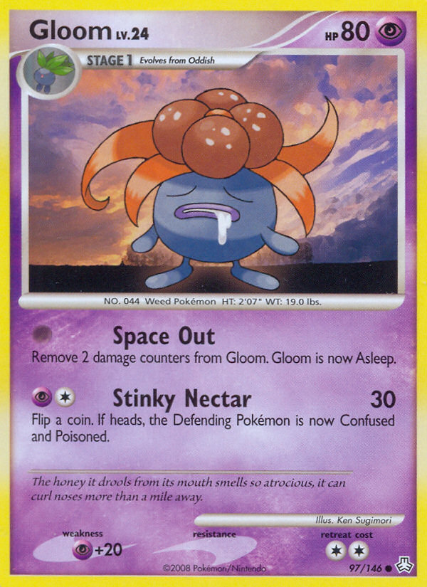 Gloom 97/146 Common | Legends Awakened | Pokemon Card
