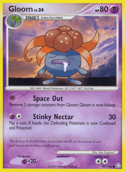 Gloom 97/146 Common | Legends Awakened | Pokemon Card