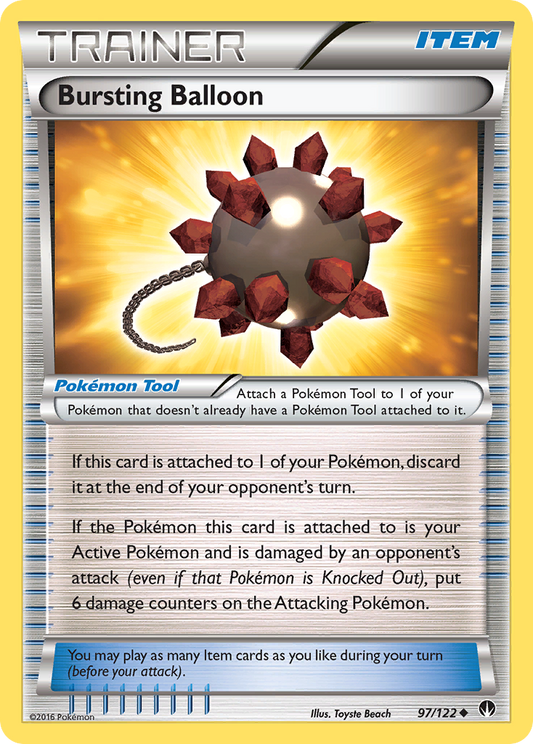 Bursting Balloon 97/122 Uncommon | BREAKpoint | Pokemon Card