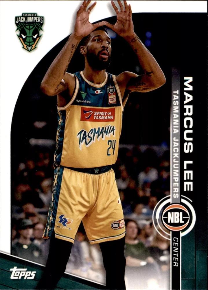 Marcus Lee #98 Tasmania JackJumpers | 2023-24 Topps NBL | NBL Trading Card