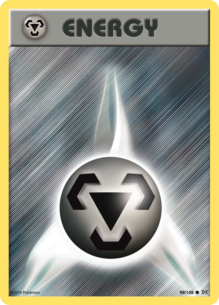 Metal Energy 98/108 Common | Evolutions | Pokemon Card