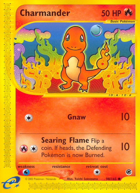 Charmander 98/165 Common | Expedition Base Set | Pokemon Card